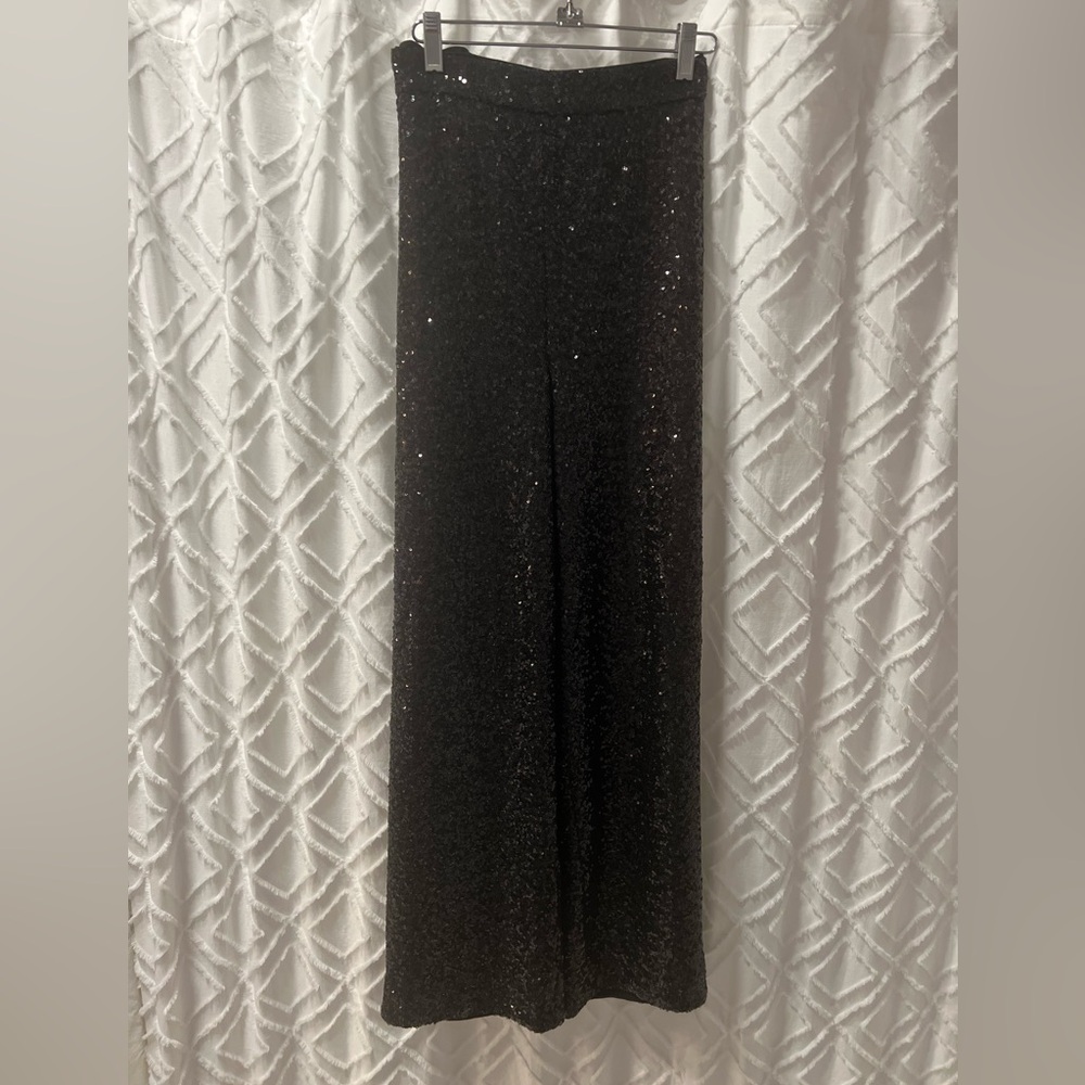 Banana Republic Sequin Black XL pants